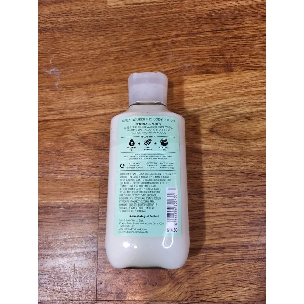 CUCUMBER MELON 24 Hour Moisture Lotion Bath & Body‎ Works 8 oz Super Smooth...